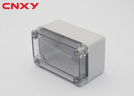 ABS plastic kleine doos met de transparante PC-openlucht elektrokabeldoos 110*80*70 mm van de dekkings waterdichte kabeldoos